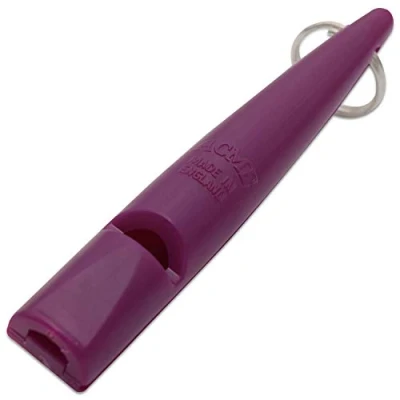 Image of The ACME Dog Training Whistle Number 210.5 High Pitch, Single Note Good Sound Quality, Weather Proof Whistles Designed and Made in UK (Purple)