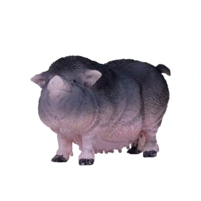 Image of MOJO Pot Bellied Pig Hand Painted Toy Figure Farm Animals Collection True to Life &amp; Highly Detailed Designed in UK