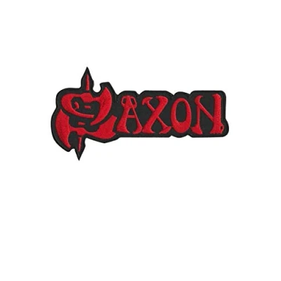 Image of Saxon Heavy Metal Band_1 Patch Badge Embroidered Iron on Applique Souvenir Accessory