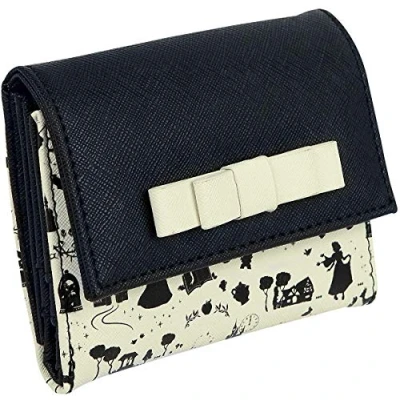 Image of Disney Princess Loungefly Silhouettes Women Wallet Black White, Faux Leather,