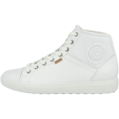 Image of ECCO SOFT 7 LADIES, Trainers Women’s, White (WHITE1007), 2.5 3 UK EU