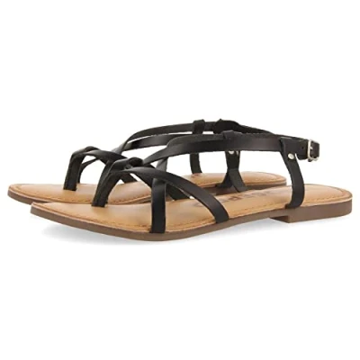 Image of GIOSEPPO Women&#039;s Lelex Sandal, Black, 6 UK