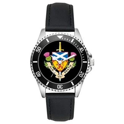 Image of KIESENBERG Gifts Scotland Alba Gu Brath Fan Watch L 20722
