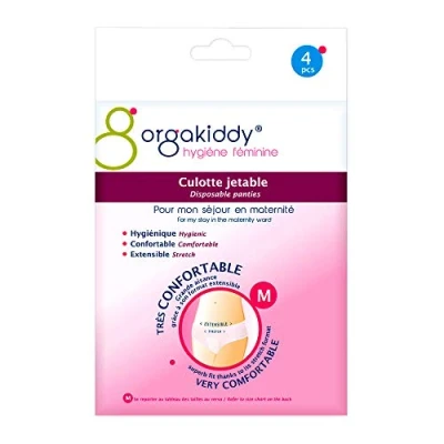 Image of ORGAKIDDY Disposable Maternity Briefs Size M 14 16