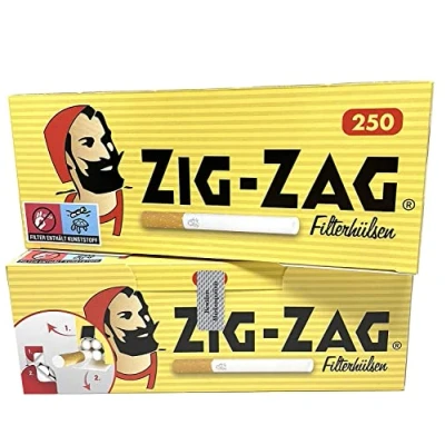 Image of Empty Filter Tubes by Zig Zag 500