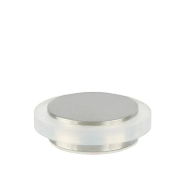 Image of EVI Herrajes I 203/35X12 B Door Stop, White, 35Ø x 14mm Height