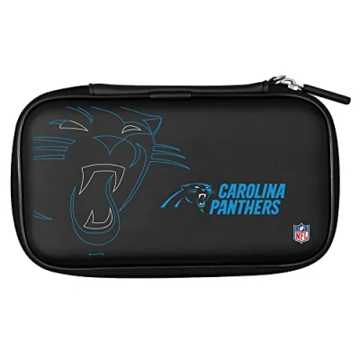 Image of Officially Licensed NFL Carolina Panthers Professional EVA Dart Case American Football (W433)