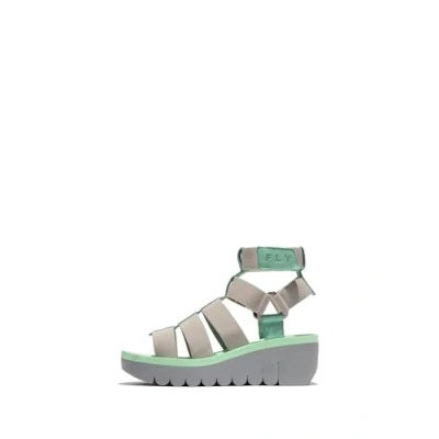 Image of YUFI032FLY Leather Women&#039;s Slingback Sandals