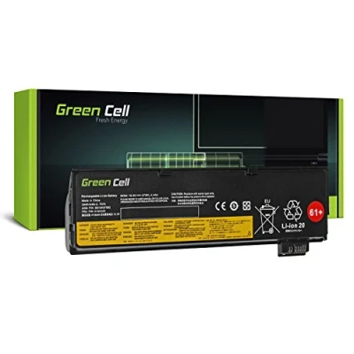Image of Green Cell® Extended Series 01AV424 Battery for Lenovo ThinkPad T470 T570 A475 P51S T25 (6 Cells 4400mAh 10.8V Black)