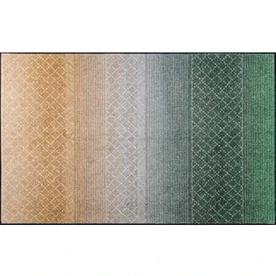 Image of Wash+Dry Doormat Green Desert 115 x 175 cm Washable Indoor and Outdoor Use