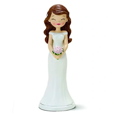 Image of Mopec Single White Cake Figure