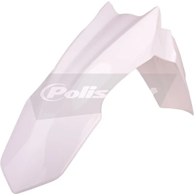 Image of Polisport Honda Front Fender CRF 250 R 2014 2017 450 2013 2016, White Motocross4u