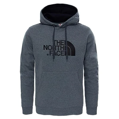Image of The North Face DREW PEAK Hoodie Hoodie, Men&#039;s, Size: Medium, Medium grey heather/black