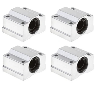 Image of DollaTek 4pcs SCS12UU Linear Motion Ball Bearing CNC Slide Bushing 36mm Length