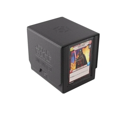 Image of Gamegenic Star Wars Unlimited Deck Pod Black Trading Card Accessory