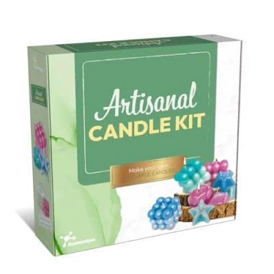 Image of Science4you Artisanal Candle Making Kit for Adults Make Your Own Candles with This Craft Kit, 3 Different Scented Candles, Kits UK, A Gifts Women &amp; Mans