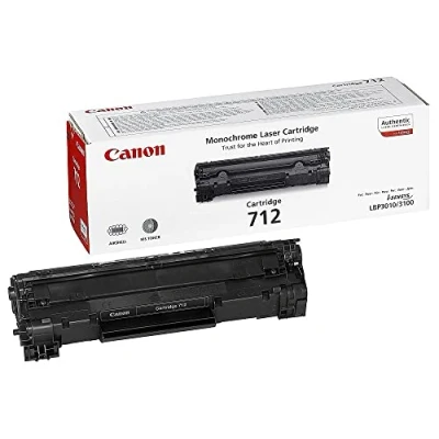 Image of Canon Original Laser Toner Cartridge 712 1870B002