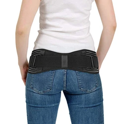 Image of Yosoo Health Gear Si Joint Hip Sacroiliac Support Belt, Lower Back Pelvic Belt Sciatica Nerve Pelvis Lumbar Pain Relief Brace with Elastic Compression Strap for Men and Women (S/M)