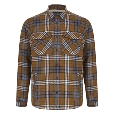 Image of Tokyo Laundry Men&#039;s San Juan Thick Fleece Lined Checked Flannel Work Shirt