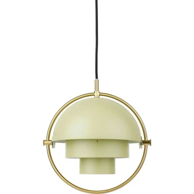 Image of GUBI Multi Lite pendant light, Ø 36 cm, brass/cream