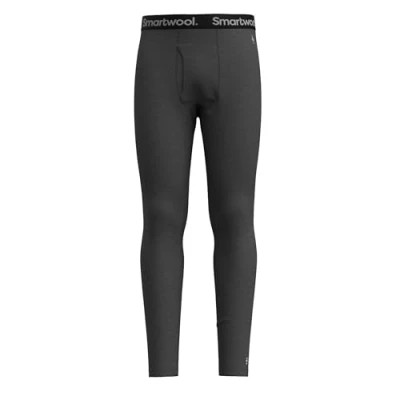 Image of Smartwool Men&#039;s Classic All Season Merino Base Layer Bottom Boxed, Iron Heather, Small