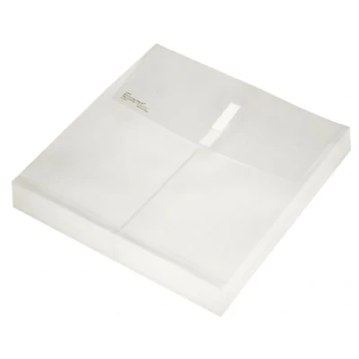 Image of Lion Vel Close R Clear Poly envelopes with Gusset, 12 x Inches, 6 EA/Pack, 1 Pack (22060 CR)