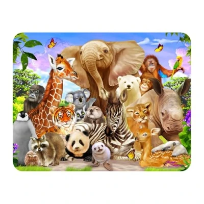 Image of 3D LiveLife Magnet Wild Smile from Deluxebase. Lenticular Safari Fridge Magnet. Magnetic decor for kids and adults with artwork licensed renowned artist, David Penfound