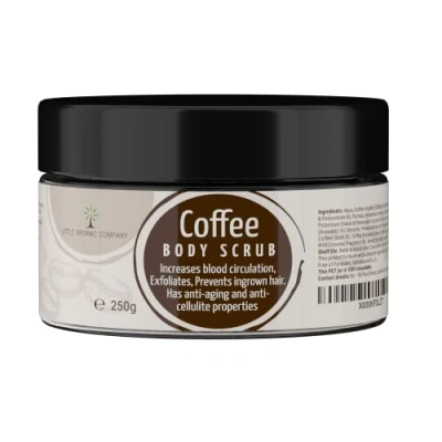 Image of Coffee Body Scrub Exfoliating, Energising, Smooth Skin a blend of Natural &amp; Organic Ingredients