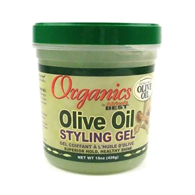 Image of Africa&#039;s Best Organic Olive Oil Styling Gel 445 ml Jar