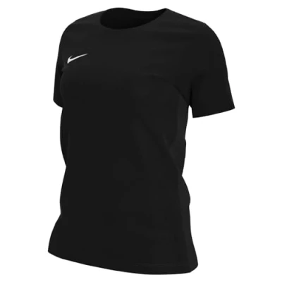 Image of NIKE Womens Dri fit Park 7 Jby T Shirt, Black/White, XL EU