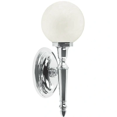Image of Dryden 1 Light Bathroom Wall Polished Chrome IP44, G9