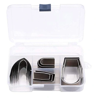 Image of Leather Punch Cutter Tools,18pcs DIY Punching Tools,is Used to Craft Embossing Punching,DIY Punching,Leather Cutting Tool Grinding