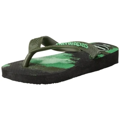 Image of Havaianas Top Camu Black/Moss, 1/1.5