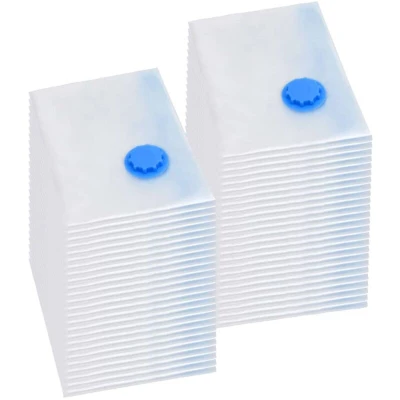 Image of vidaXL Vacuum Travel Storage Bags Clothing 120x70 cm 50 pcs