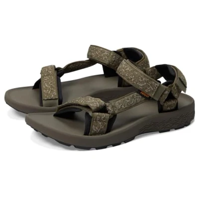 Image of Teva Men&#039;s M Terragrip Sandal, Vibe Dark Olive, 10 UK