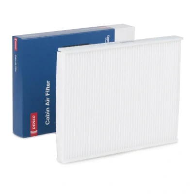 Image of 1541456, 1594615, 2092404, 8V5119N619AA Pollen Filter DENSO DCF489P Particulate 238mm 188mm 22mm FORD: FIESTA 6 Van, 6, 7