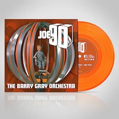 Image of Barry Gray Joe 90 Fluorescent Orange vinyl 2023 UK 7&quot; SIL71728