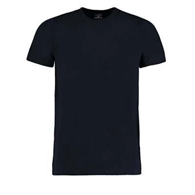 Image of Kustom Kit Mens Superwash 60 Fashion Fit T Shirt (L) (Navy Blue)