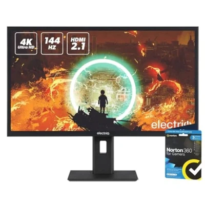 Image of Electriq 28&quot; 4K IPS UHD 144Hz Gaming and Business Monitor