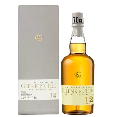 Image of Glenkinchie 12 Year Old Single Malt Scotch Whisky 43% Vol 70cl Light Bodied Sweet &amp; Creamy Matured At Least Years Herbal Drying Finish