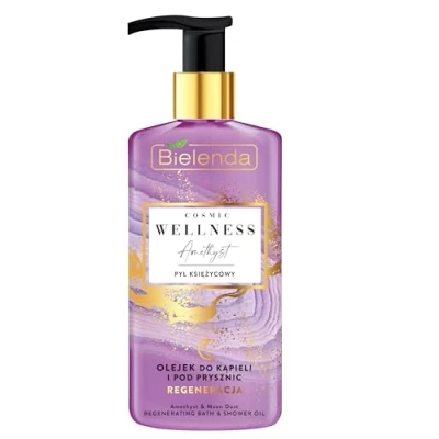 Image of Bielenda Cosmic Wellness Amethyst Regenerujący Olejek do Kąpieli i pod Prysznic 250ml