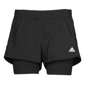 Image of adidas Performance Pacer Sports shorts, Women&#039;s, Size: XS, Black/white