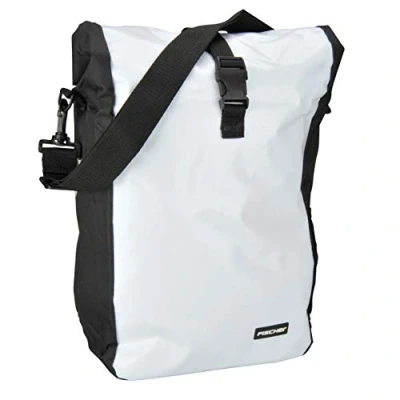 Image of fischer Uni Carrier Bag, White, 4 x 32 16 cm, 18 Litres