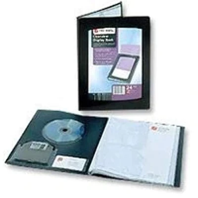 Image of Rexel 210456 ClearView Display Book A4 Black (12 Pockets)