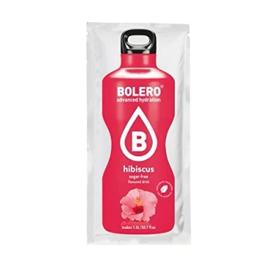 Image of Bolero Classic Powder Sachet, 9 g, Hibiscus, 12 Count