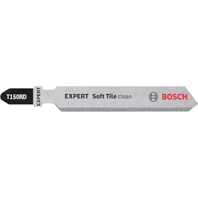 Image of Bosch Professional 3x Expert ‘Soft Tile Clean’ T 150 RD Jigsaw Blade (for Soft tiles, 83 mm, Accessories Jigsaw)