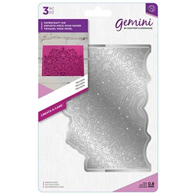 Image of Gemini Die Create a Card Mandala, Silver, Various