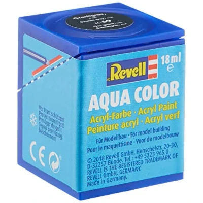 Image of Revell 18ml Aqua Color Acrylic Paint (Granitegrey Mat Finish)