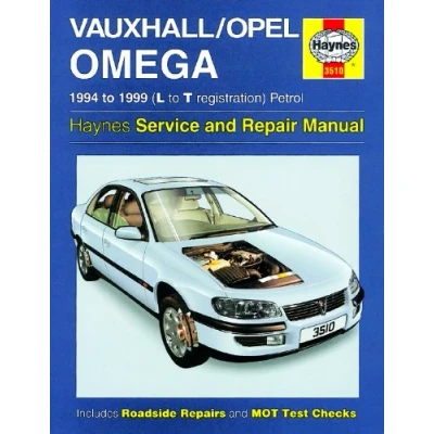 Image of Vauxhall Omega Repair Manual Haynes Service Workshop 1994 1999