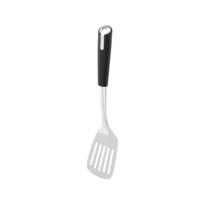 Image of Judge Satin Black Slotted Turner